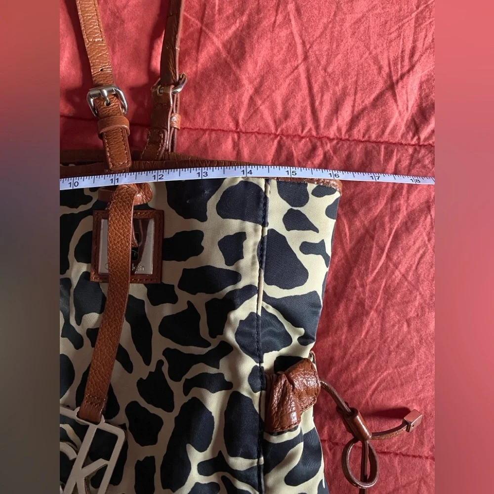 Vintage Calvin Klein Leopard Print Handbag